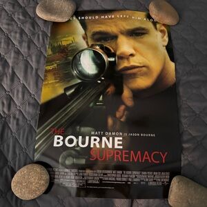 The Bourne Supremacy Original 11.5x17 Promotional Movie Poster